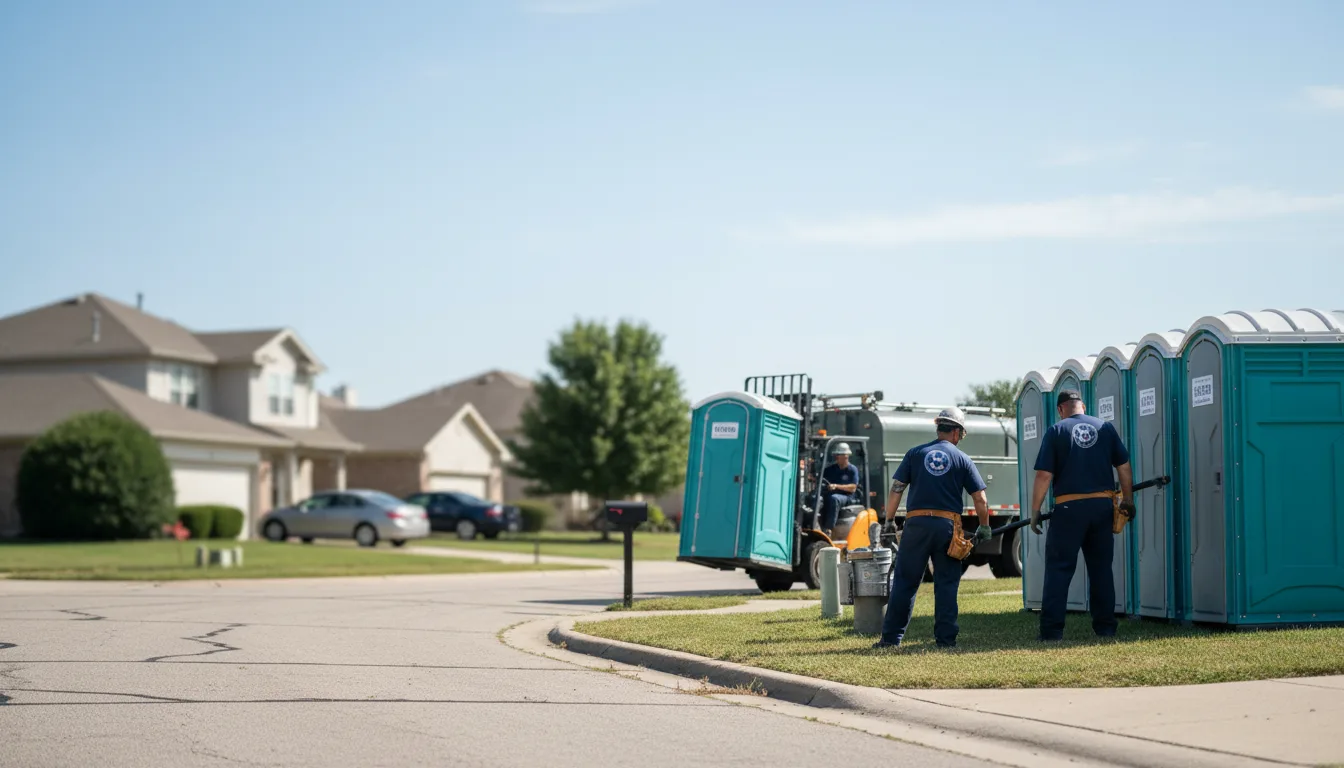 Porta Potty Rental in Saint Marys, OH near me